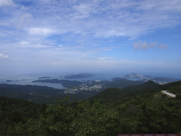 朝熊山頂からの長め