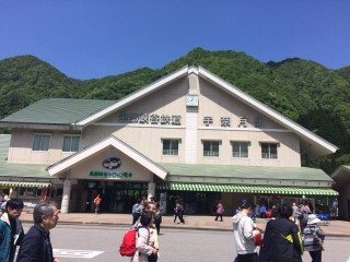 2トロッコ宇奈月駅