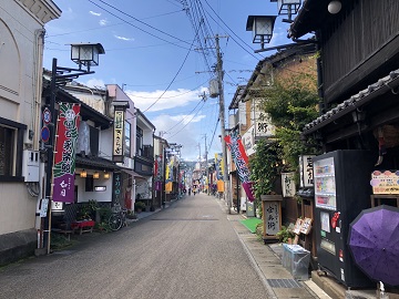 但馬の小京都と呼ばれる。楽しいお店がいっぱい